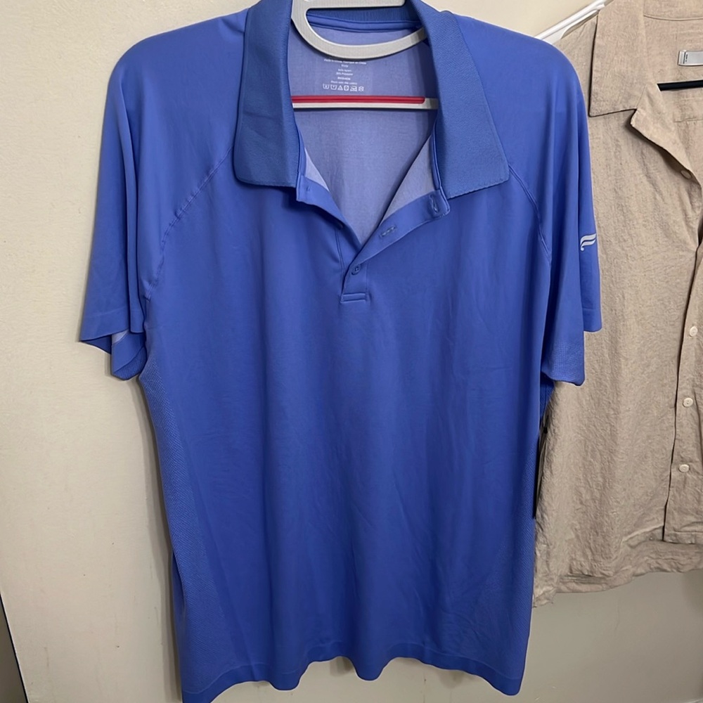 Blue polo